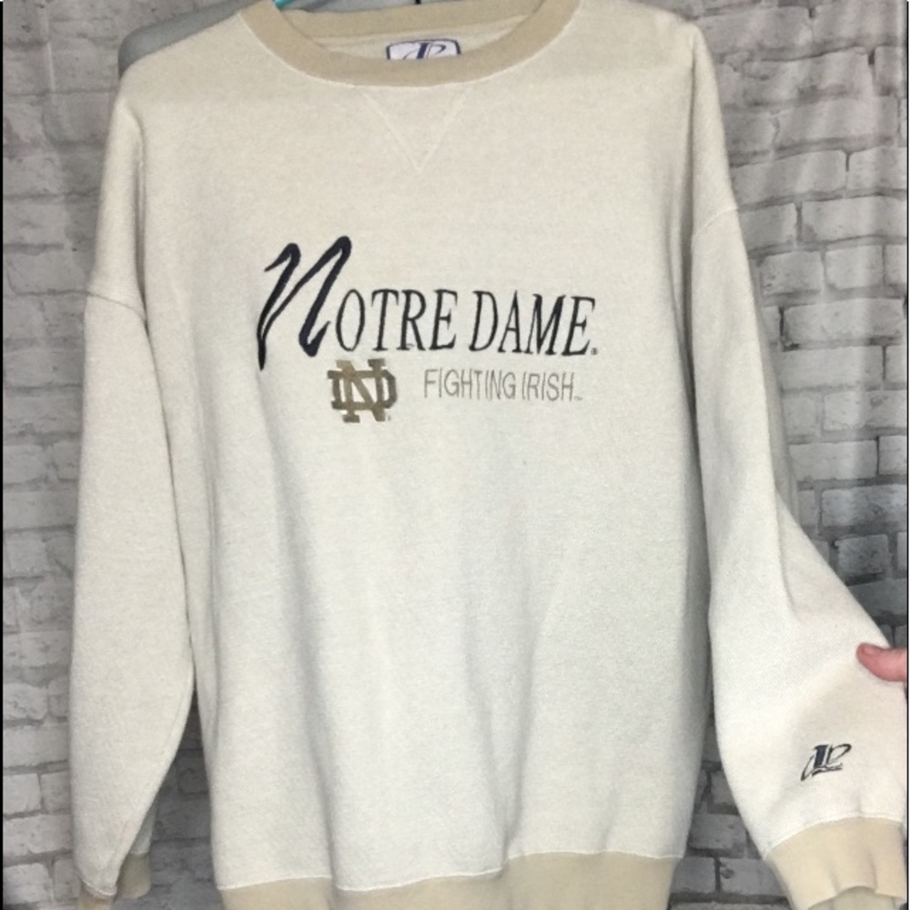 Vintage Notre Dame thick sweater/ sweatshirt